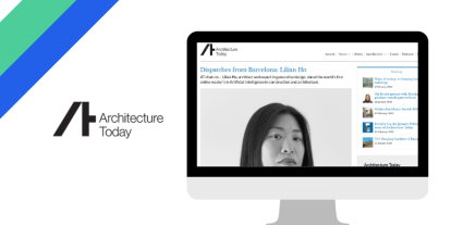 Imagen de la entrevista a Lilian Ho publicada en Architecture Today